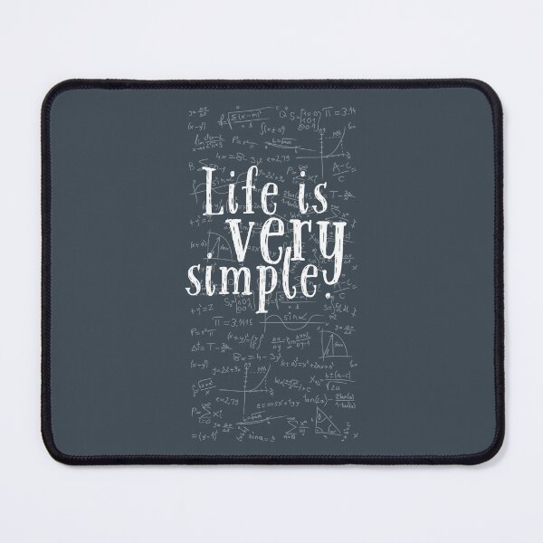 Item preview, La vida es muy simple. monocromo claro designed and sold by Introvertido.