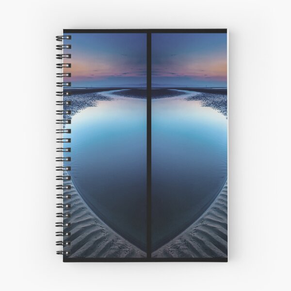 Item preview, Blue Heart Beach Diptych designed and sold by AJEvans.