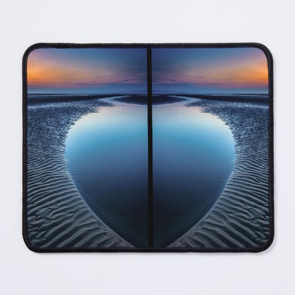 Item preview, Blue Heart Beach Diptych designed and sold by AJEvans.