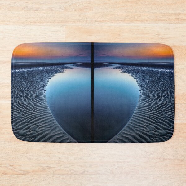 Item preview, Blue Heart Beach Diptych designed and sold by AJEvans.