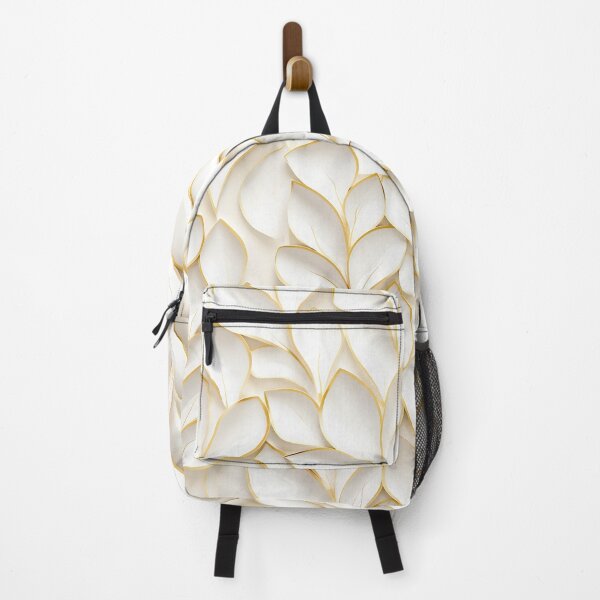 Item preview, Modern Gold Leaf Pattern, In The Style Of Light White And Gold designed and sold by Vic Torys ☆.