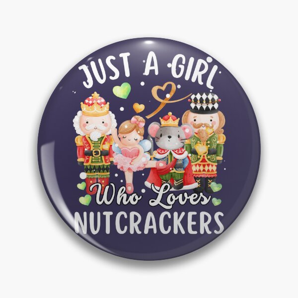 Item preview, Watercolor Just A Girl Who Loves Nutcrackers Squad Christmas School Ballet Dancing designed and sold by LittleZea.