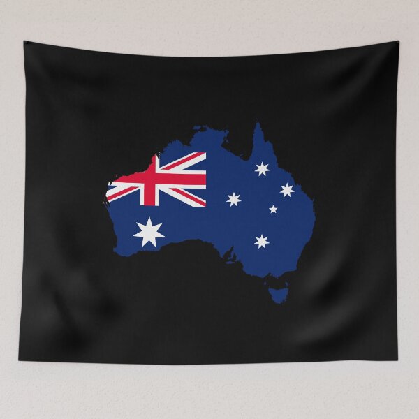 Item preview, Australia Map designed and sold by feether-store.