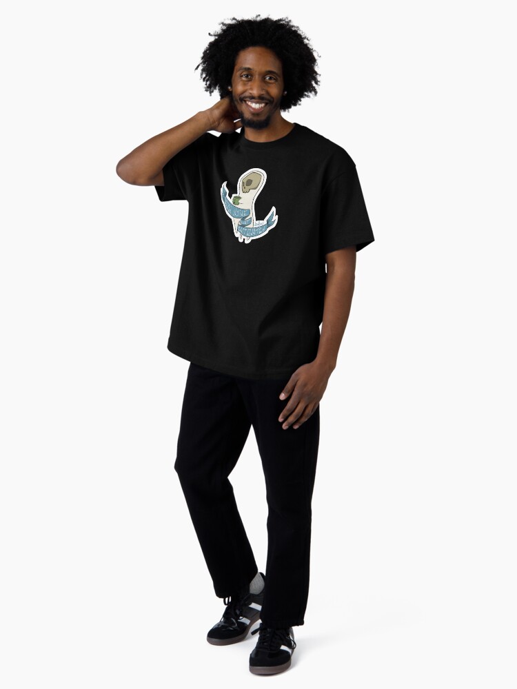 Thumbnail 4 of 7, Oversized T-Shirt, Dead Inside but Caffeinated designed and sold by drawject.