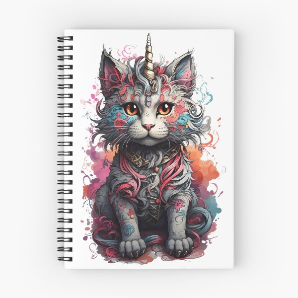 Item preview, Cat with Splash Design designed and sold by TrendiKloset.