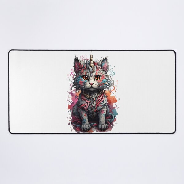 Item preview, Cat with Splash Design designed and sold by TrendiKloset.