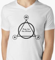 PRAY FOR THE WICKED ! Men's V-Neck T-Shirt