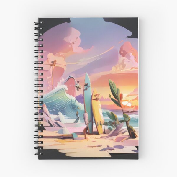 Item preview, retro surf and sunset designed and sold by MGSdesing.