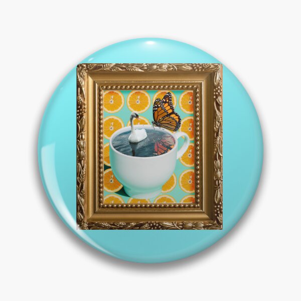 Item preview, Summer Afternoon Tea surreal poster in vintage frame designed and sold by georginartczkk.