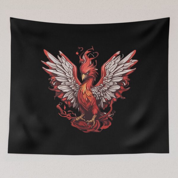 Item preview, Red Phoenix designed and sold by Getup-clothing.