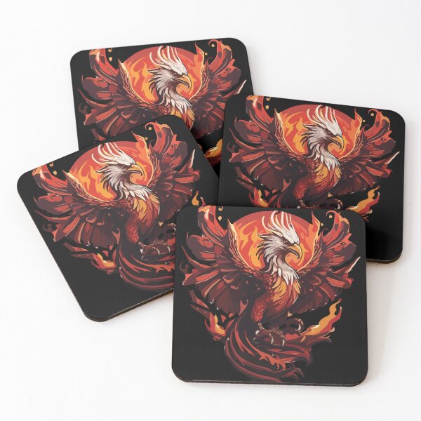 Item preview, Red Phoenix designed and sold by Getup-clothing.
