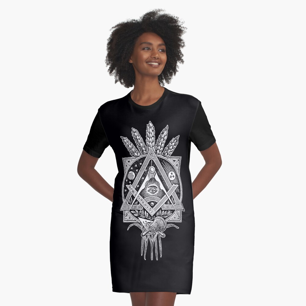Vista previa del artículo con la obra «Vestido camiseta», diseñado y vendido por FotoLibreStudio.