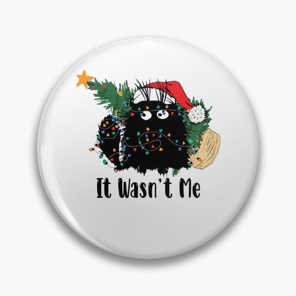 Item preview, its wasn't me Christmas cat Funny designed and sold by Splinter300.