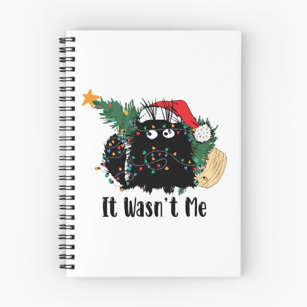Item preview, its wasn't me Christmas cat Funny designed and sold by Splinter300.