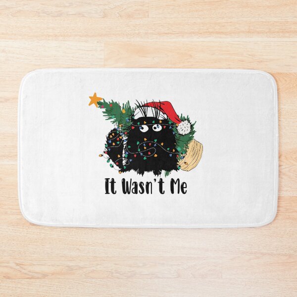 Item preview, its wasn't me Christmas cat Funny designed and sold by Splinter300.