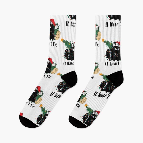 Item preview, its wasn't me Christmas cat Funny designed and sold by Splinter300.