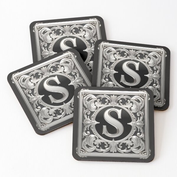 Item preview, MONOGRAM LETTER S - ELEGANT STYLE designed and sold by philevera.