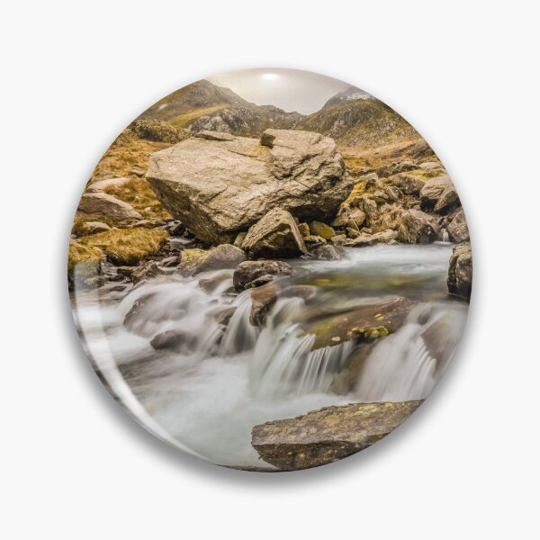 Item preview, Winter Stream Cwm Idwal Snowdonia designed and sold by AJEvans.