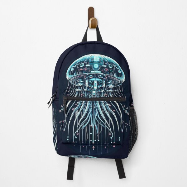 Item preview, Ocean Drifter - Cyber Jellyfish designed and sold by MrAI-Store.