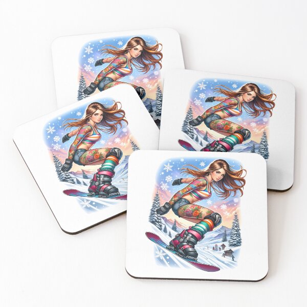 Item preview, Snowboarding Girl designed and sold by Truck Stop One.