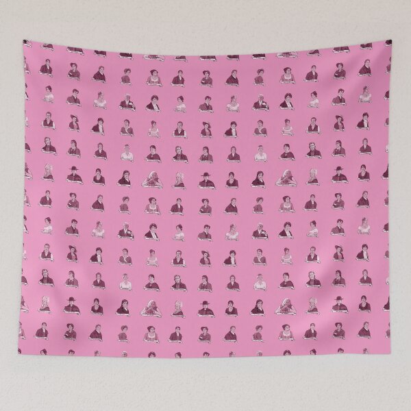 Item preview, Jane Austen Character Grid  designed and sold by janeaustenmeme.