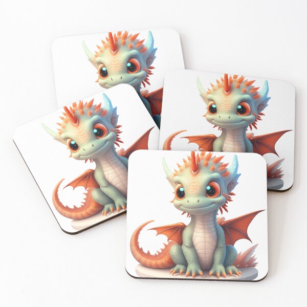 Item preview, Cute dragon with big eyes designed and sold by Harmonysens.