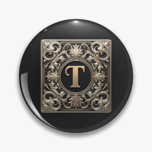 Item preview, MONOGRAM LETTER T - ELEGANT STYLE designed and sold by philevera.
