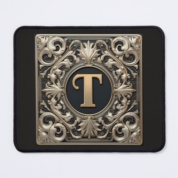 Item preview, MONOGRAM LETTER T - ELEGANT STYLE designed and sold by philevera.