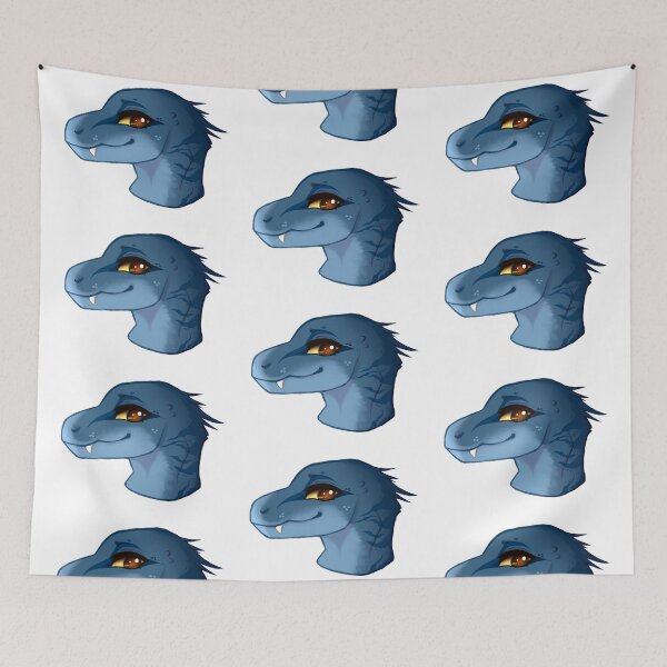 Item preview, Blue Raptor Dinosaur designed and sold by AmethystBlue.