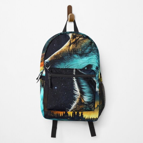 Item preview, Tie Dye Wolf Tattoo" designed and sold by Obinne.