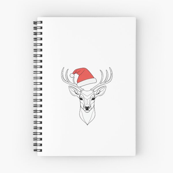 Item preview, Sleek Christmas Deer Graphic designed and sold by ThunyChiao.
