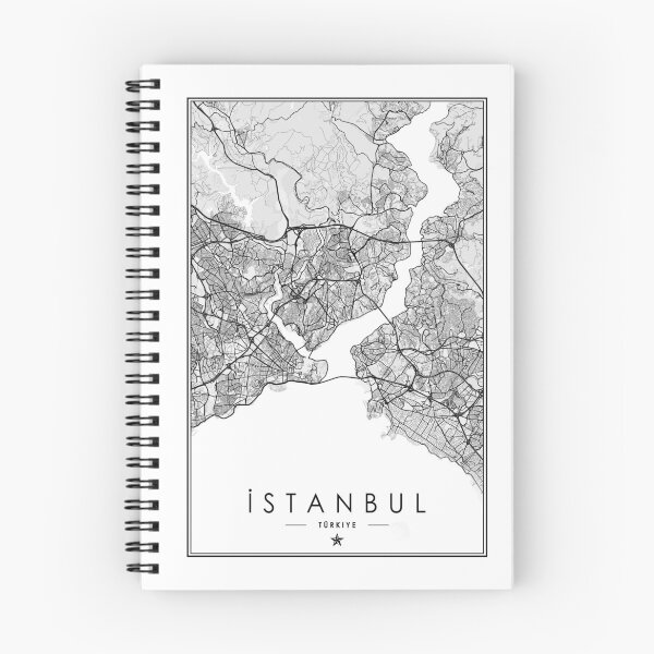 Item preview, Istanbul City Map  designed and sold by feether-store.