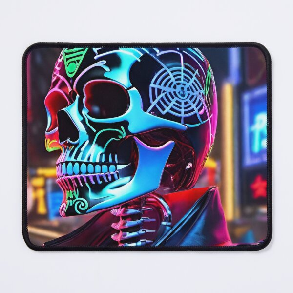 Item preview, Neon Skull designed and sold by MatrixTattoo.