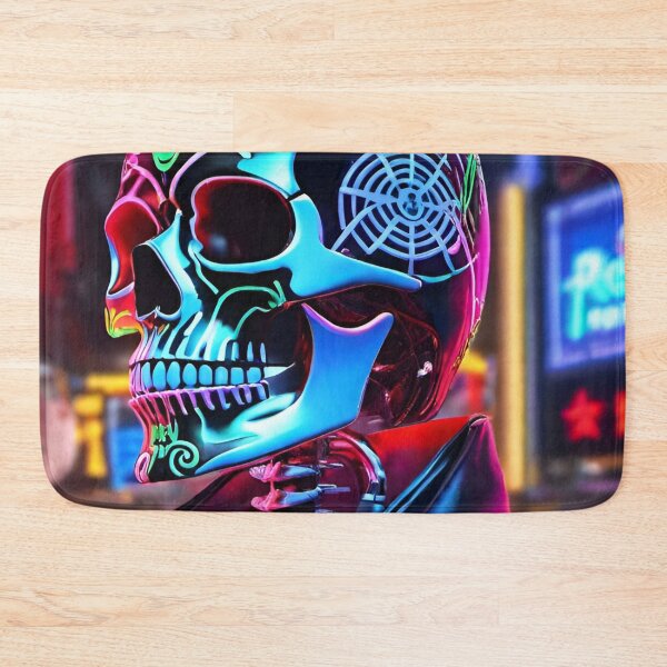 Item preview, Neon Skull designed and sold by MatrixTattoo.