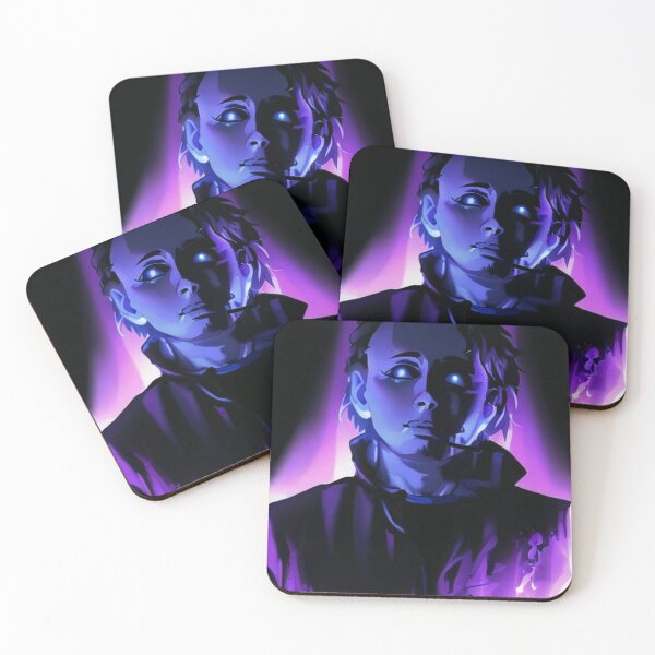Item preview, Michael Myers Black Light Poster designed and sold by Digital-Cultist.
