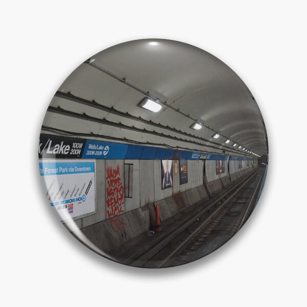 Item preview, Chicago's Clark/Lake "L" stop designed and sold by silvijakb.