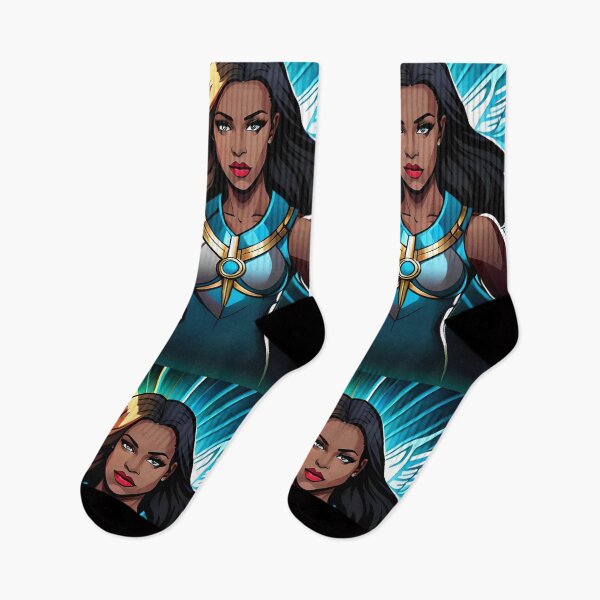 Item preview, Super Woman Winged Inspirational Brunette Heroine Animation Comic designed and sold by Melan Designs.