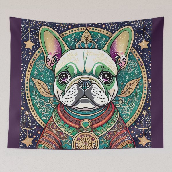 Item preview, Christmas elf dog 11 designed and sold by Mandalahijo.