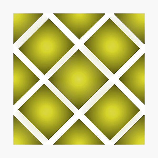 Item preview, Patrón geométrico en forma de diamante amarillo designed and sold by iRenza.