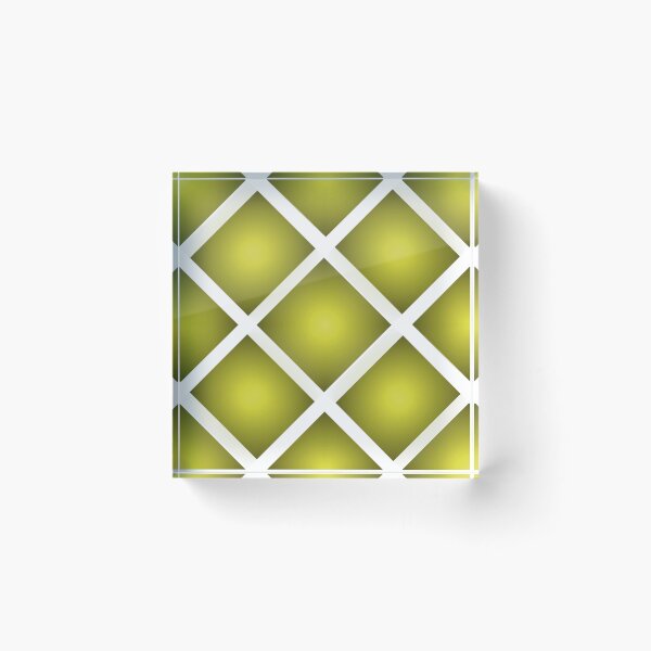 Artikelvorschau, Geometrisches Muster in gelber Rautenform entworfen und verkauft von iRenza.
