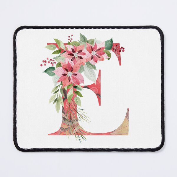 Item preview, Watercolor christmas letter E designed and sold by tapilipa.