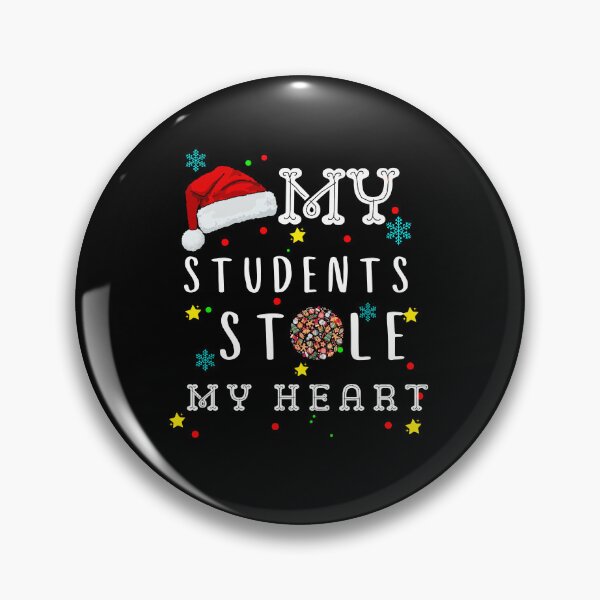 Item preview, Christmas Teacher Shirt  My Students Stole My Heart Christmas Shirt Merry Christmas designed and sold by woshgo.