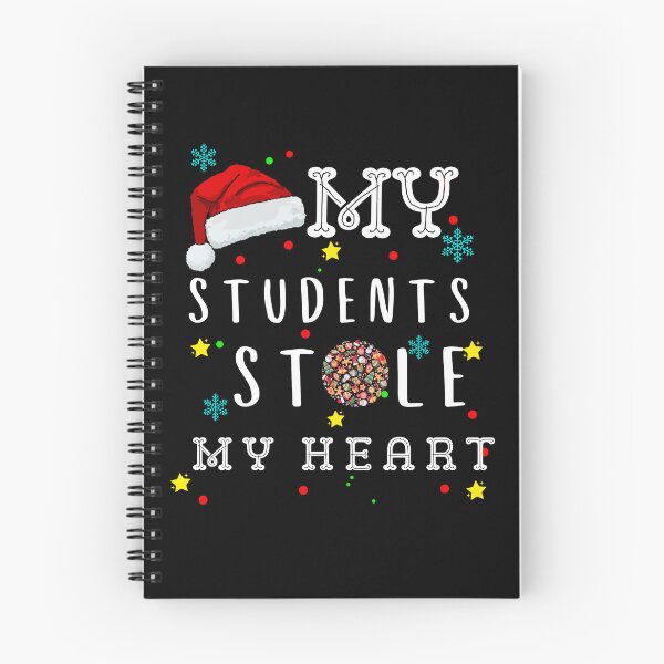 Item preview, Christmas Teacher Shirt  My Students Stole My Heart Christmas Shirt Merry Christmas designed and sold by woshgo.