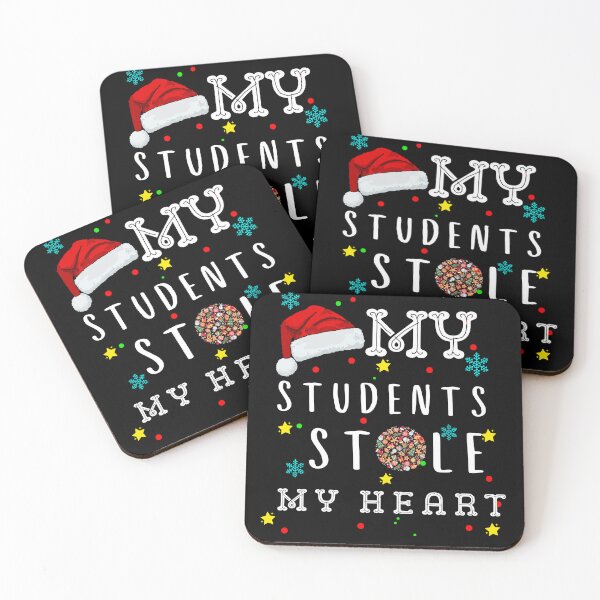 Item preview, Christmas Teacher Shirt  My Students Stole My Heart Christmas Shirt Merry Christmas designed and sold by woshgo.