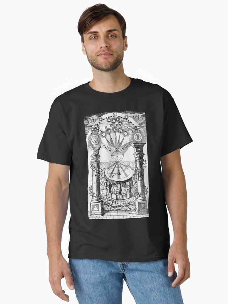 Imagen 2 de 7, Camiseta clásica con la obra masonería, diseñada y vendida por FotoLibreStudio.