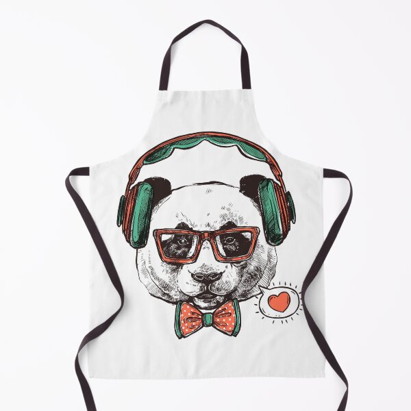 Item preview, Hipster Panda designed and sold by Retr0Tshirts.