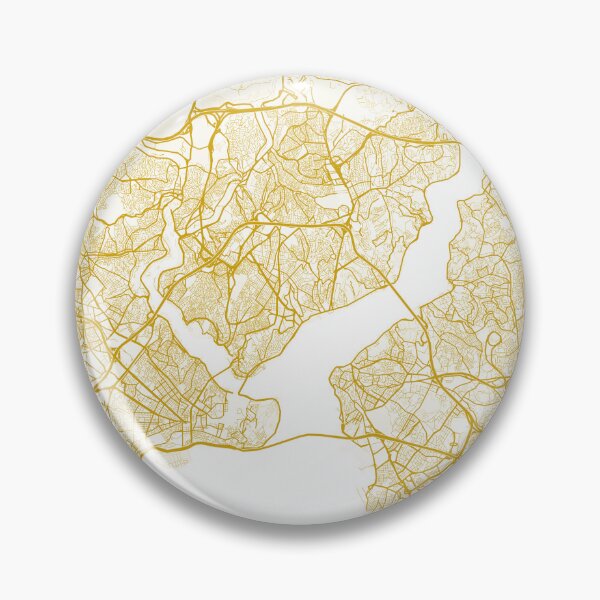 Item preview, Istanbul Map V.2 designed and sold by feether-store.
