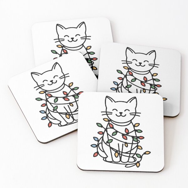 Artikelvorschau, Cute Ugly Christmas Cat Women Men Kids Funny Cat Christmas entworfen und verkauft von KsuAnn.