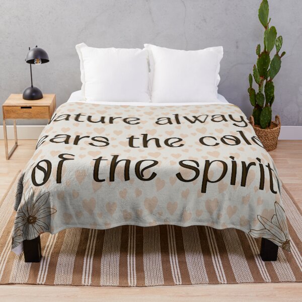 Item preview, Nature Wears the Spirit Word Art designed and sold by MadandEmArts.