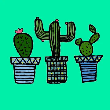 Artwork thumbnail, Cacties by Rudravi